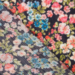 Viscosa Lurex Cretona Azul - Ribes y Casals