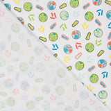 Retal Algodón Bacterias Blanca 100x145 cm - Ribes y Casals