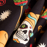 Algodón Catrina Party Negra - Ribes y Casals