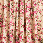 Popelín Bouquet Flores Crudo - Ribes y Casals