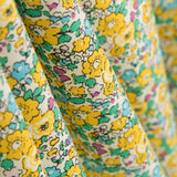 Popelín Flores Amarillas - Ribes y Casals