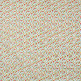 Popelín Flores Azul Rojo - Ribes y Casals