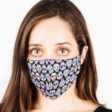 Mascarilla Higiénica Calaveras Multicolor - Ribes y Casals