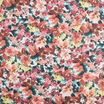 Gasa Poliéster Salmón Flor - Ribes y Casals