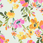 Bambula Poliéster Verde Flor - Ribes y Casals