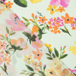 Bambula Poliéster Verde Flor - Ribes y Casals