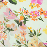 Bambula Poliéster Verde Flor - Ribes y Casals