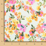 Bambula Poliéster Verde Flor - Ribes y Casals