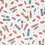 Popelín Pintalabios Blanca - Ribes y Casals