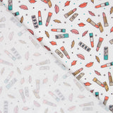 Popelín Pintalabios Blanca - Ribes y Casals