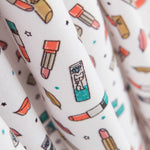 Popelín Pintalabios Blanca - Ribes y Casals