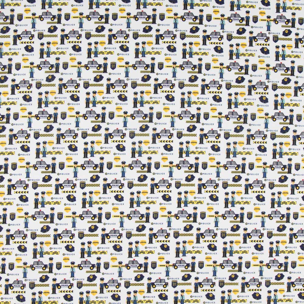 Popelín Police Blanca - Ribes y Casals