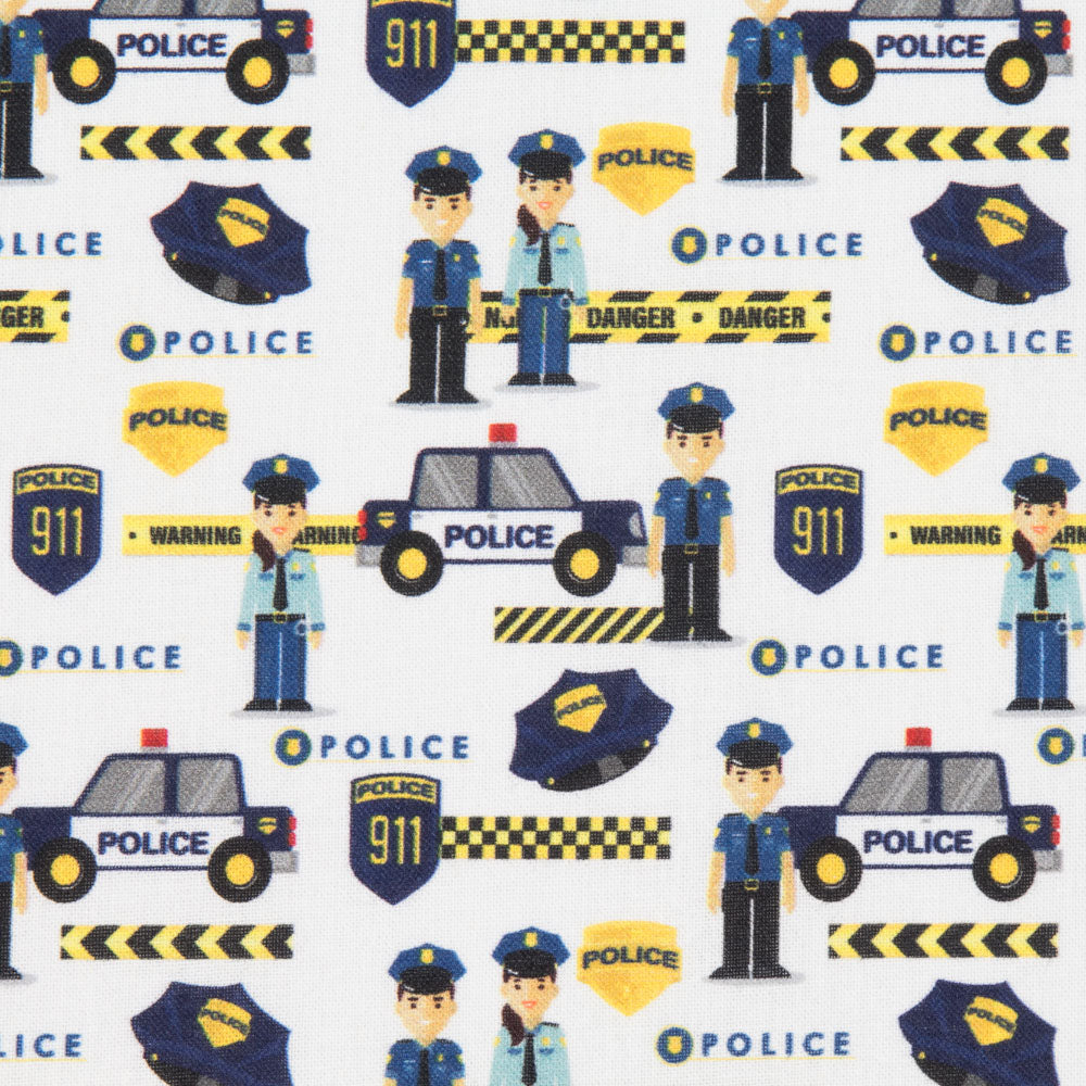 Popelín Police Blanca - Ribes y Casals