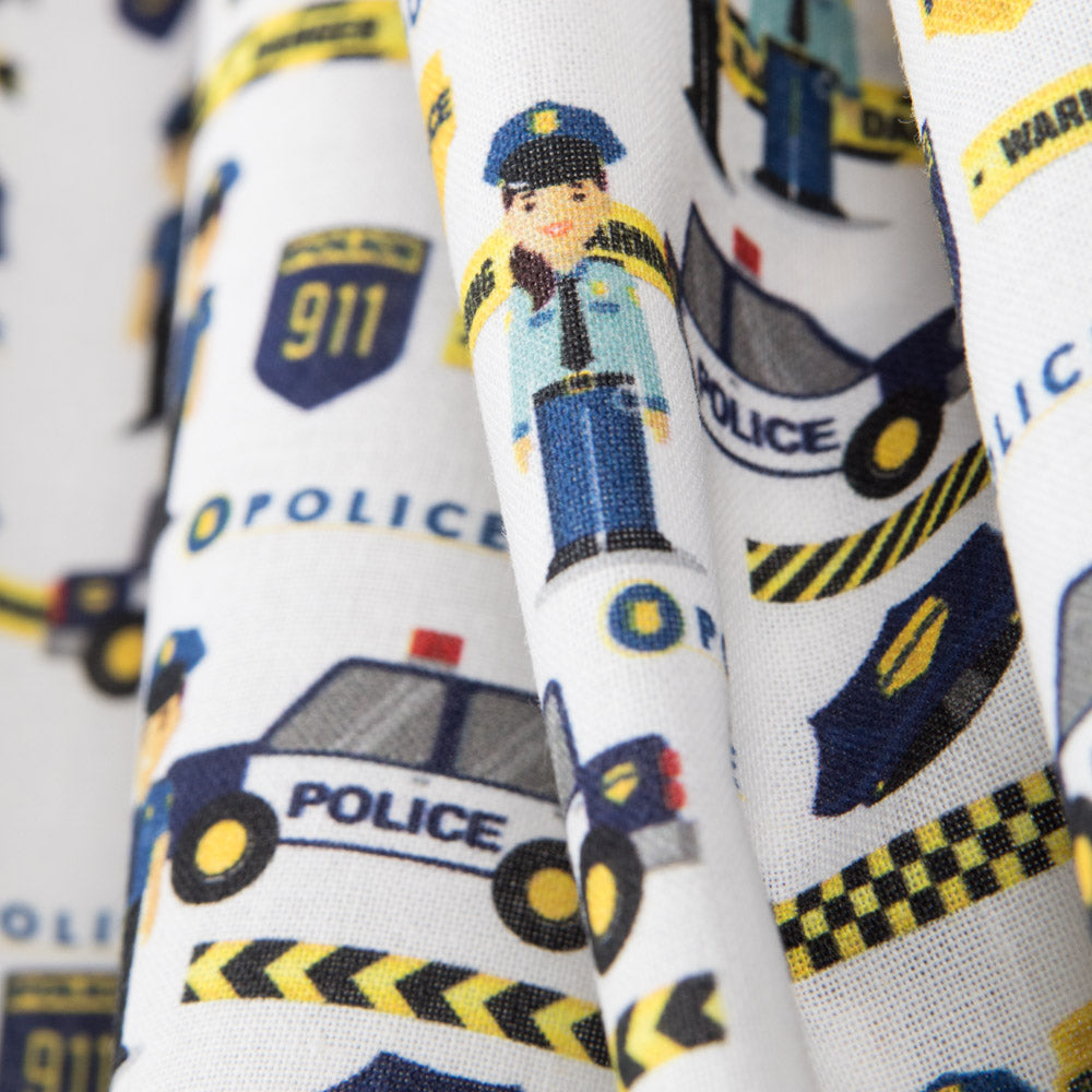 Popelín Police Blanca - Ribes y Casals