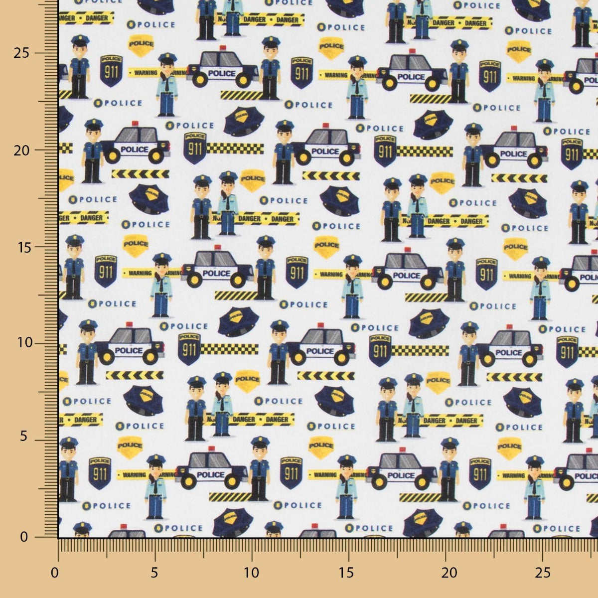 Popelín Police Blanca - Ribes y Casals