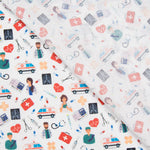 Popelín Hospital Blanca - Ribes y Casals