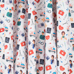 Popelín Hospital Blanca - Ribes y Casals