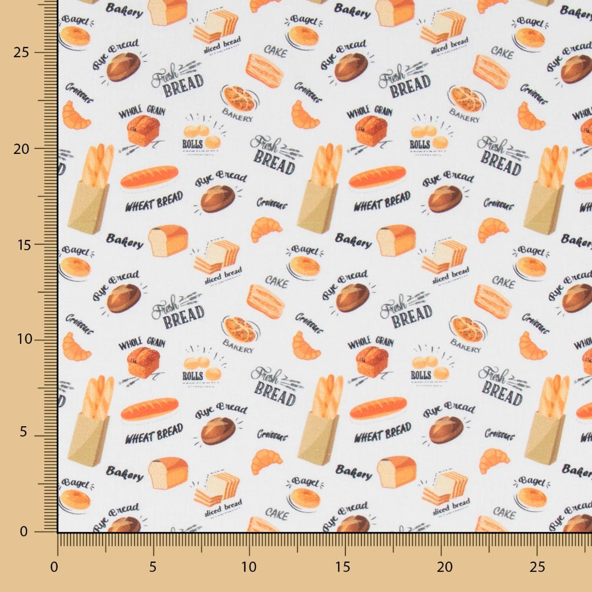 Popelín Bread Blanca - Ribes y Casals