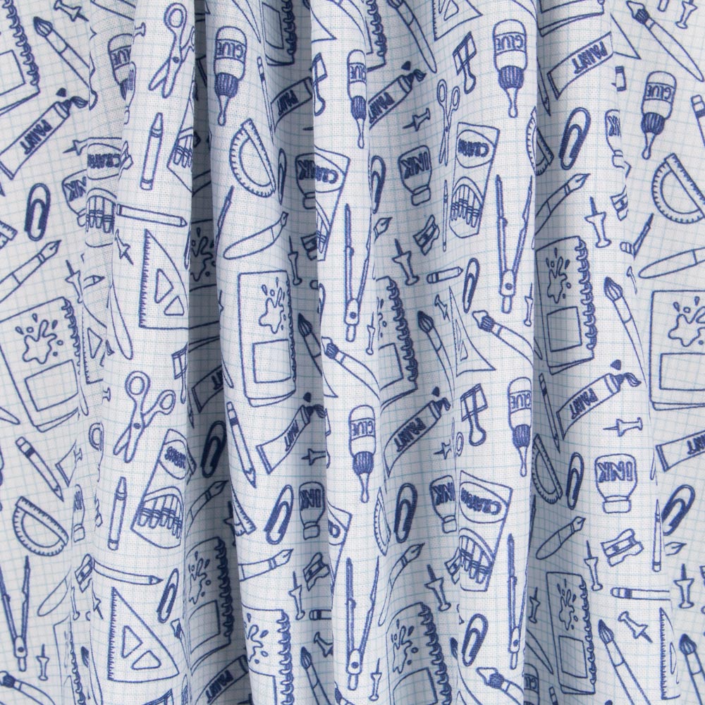 Popelín Libreta Cuadros - Ribes y Casals