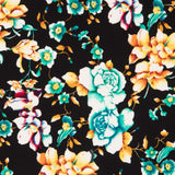 Crep Poliéster Cretonero Negro - Ribes y Casals