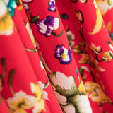 Crep Poliéster Cretonero Rojo - Ribes y Casals