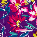 Crep Poliéster Pinceladas Morado - Ribes y Casals