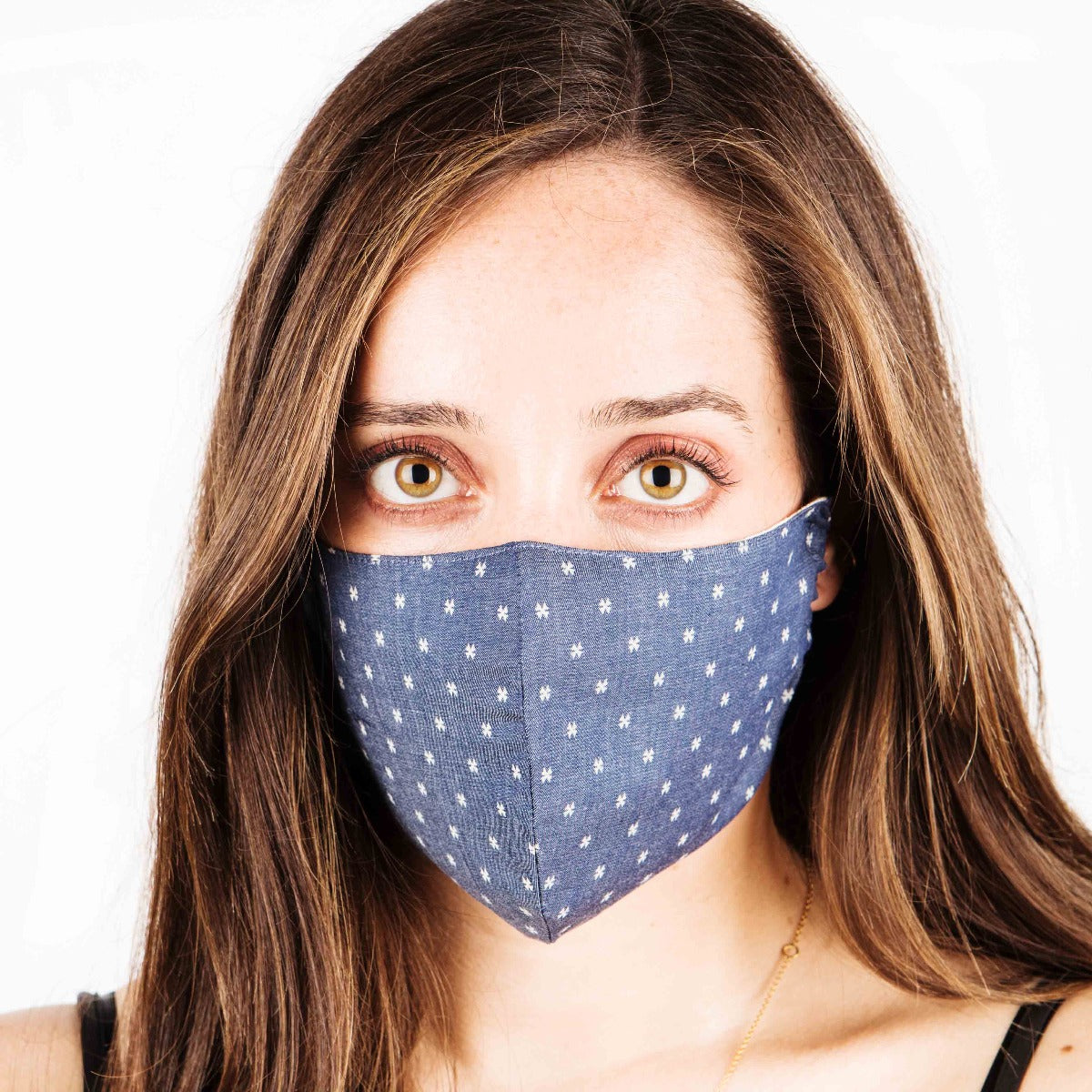 Mascarilla Higiénica Oxford Denim - Ribes y Casals