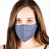 Mascarilla Higiénica Oxford Denim - Ribes y Casals
