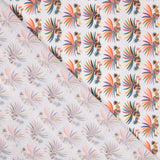 Retal Popelín Gallos Multicolor 85x145cm - Ribes y Casals