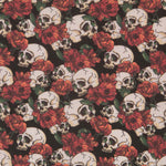 Popelín Calaveras y Rosas - Ribes y Casals