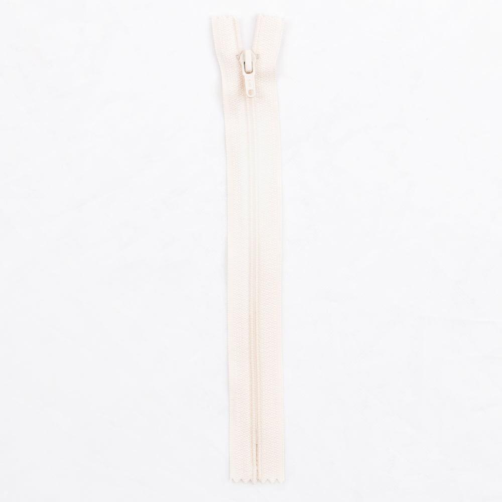 Cremallera cerrada de nylon Crudo - Ribes y Casals
