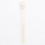 Cremallera cerrada de nylon Crudo - Ribes y Casals