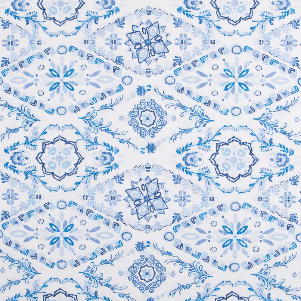 Loneta Estampada Pintura Azul - Ribes y Casals