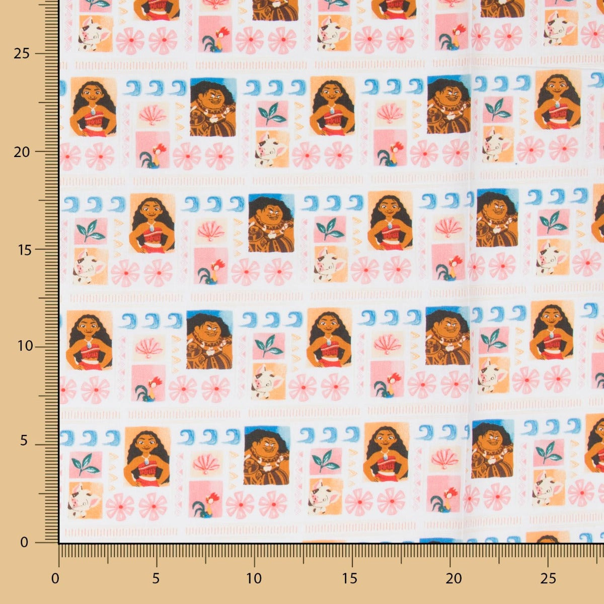 Retal Algodón Vaiana Blanco 90x110 cm - Ribes y Casals