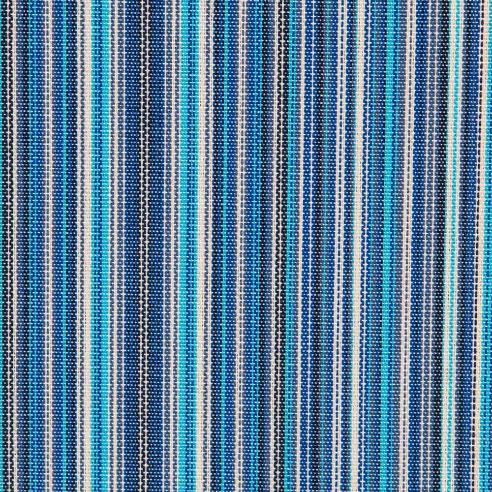 Lona Exterior Teflón Raya Azul Pequeña 320cm - Ribes y Casals