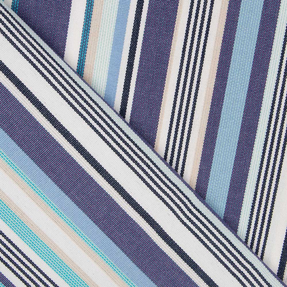 Lona Exterior Teflón Raya Azul Grande 320cm - Ribes y Casals