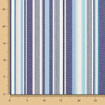 Lona Exterior Teflón Raya Azul Grande 320cm - Ribes y Casals
