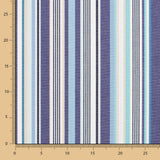 Lona Exterior Teflón Raya Azul Grande 320cm - Ribes y Casals