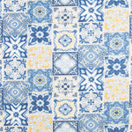 Mantel Anti Manchas Mosaico Azul - Ribes y Casals