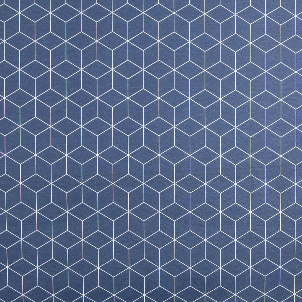 Mantel Anti Manchas Cube Azul - Ribes y Casals