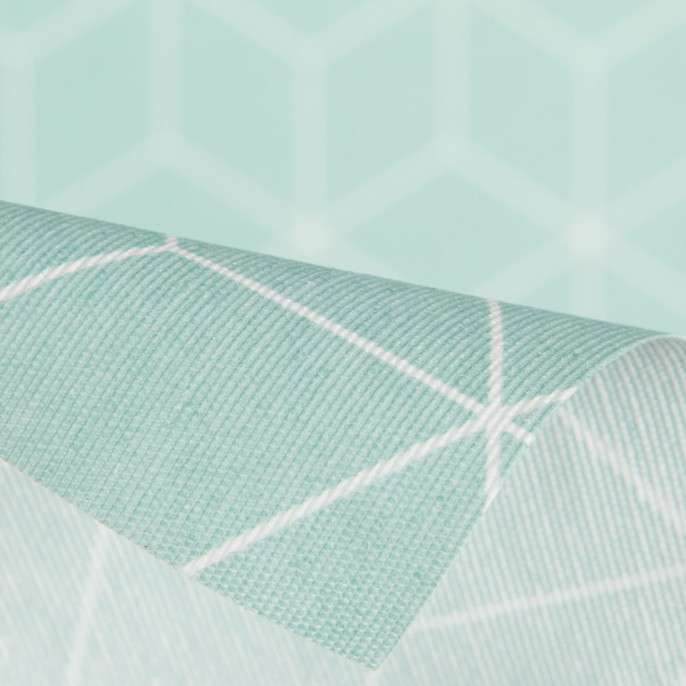 Mantel Anti Manchas Cube Verde - Ribes y Casals