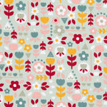 Algodón Mosaico Flores - Ribes y Casals