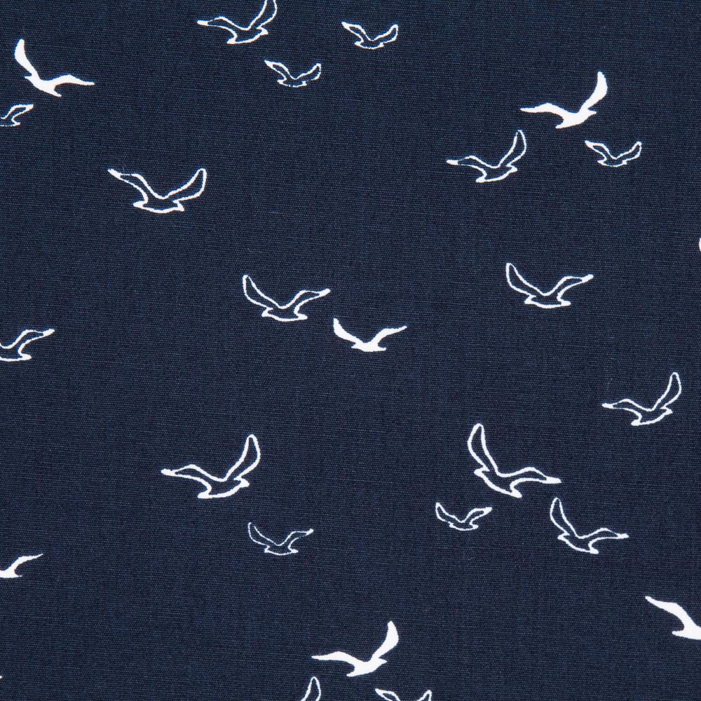 Algodón Gaviotas Marino - Ribes y Casals