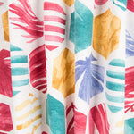 Loneta Estampada Hexágono Multicolor - Ribes y Casals
