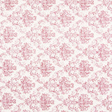 Loneta Estampada Barroco Granate Rústico - Ribes y Casals