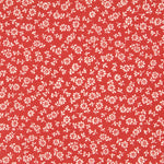 Popelín Ramitas Rojas - Ribes y Casals