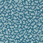 Popelín Ramitas Petróleo - Ribes y Casals