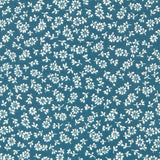 Popelín Ramitas Petróleo - Ribes y Casals