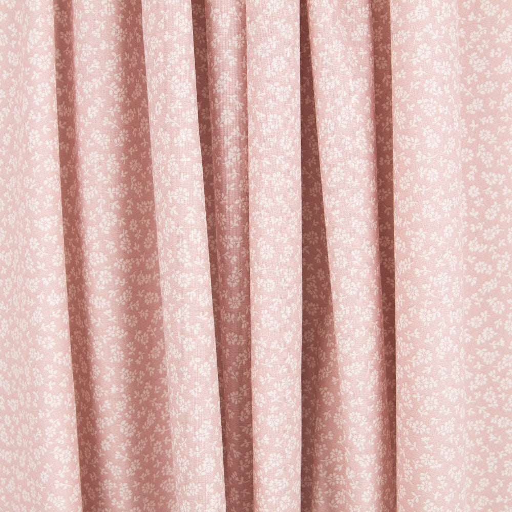 Popelín Ramitas Rosa - Ribes y Casals