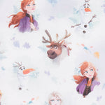 Algodón Frozen Rostros Blanco - Ribes y Casals